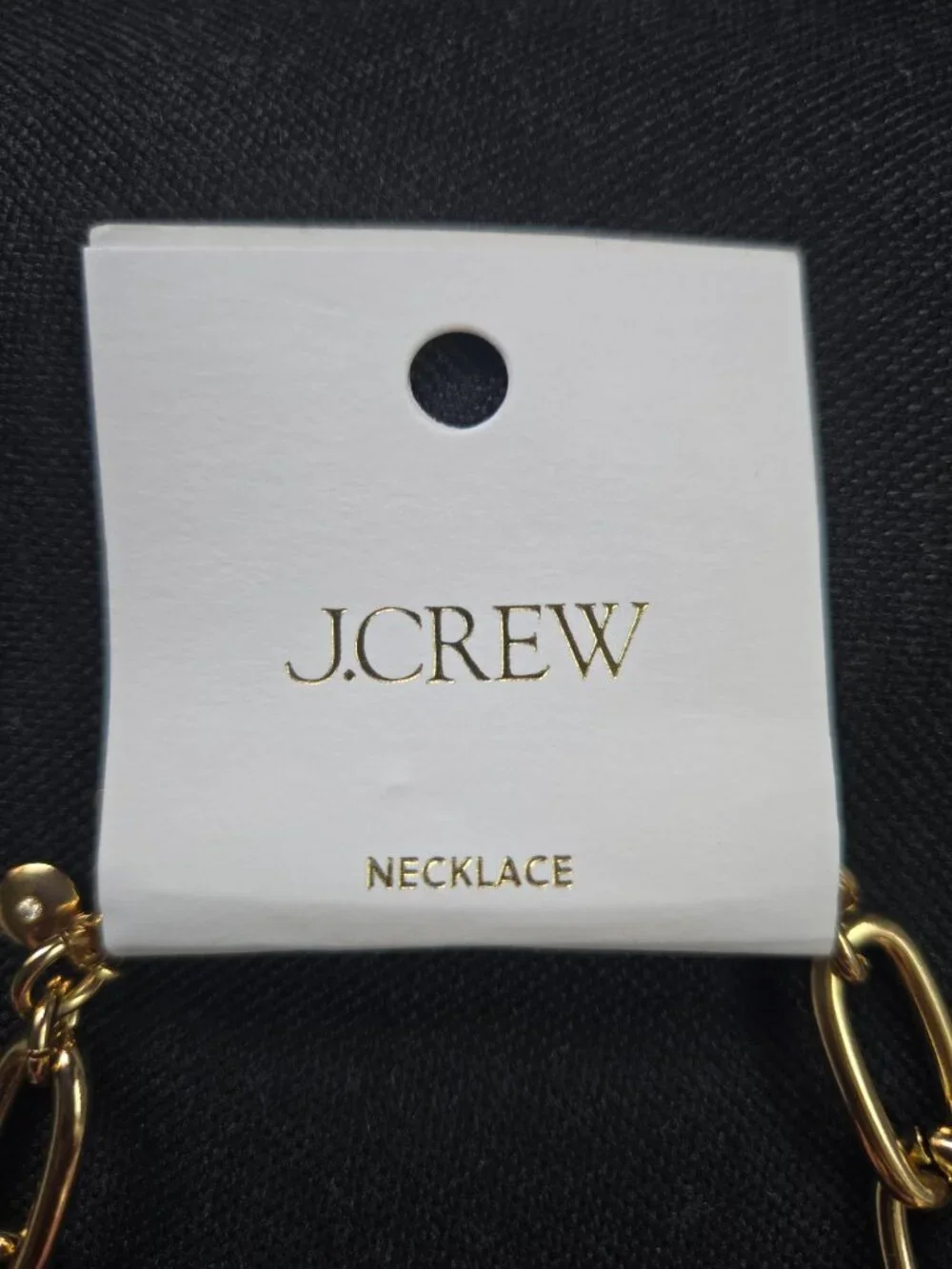 J.CREW Puffy Heart Pearl Coin Charms Gold Necklace, Retails $49.50 NWT!